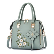 Fashion Flowers Embroidered Handbag